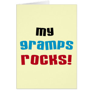 My Gramps Rocks T-shirts and Gifts
