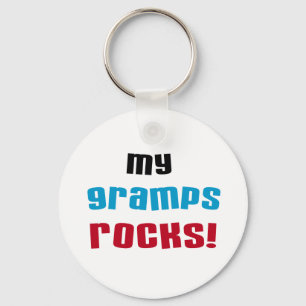 My Gramps Rocks T-shirts and Gifts Keychain