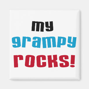 My Grampy Rocks T shirts and Gifts Magnet