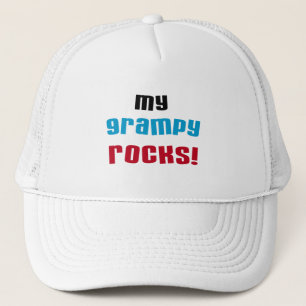 My Grampy Rocks T shirts and Gifts Trucker Hat