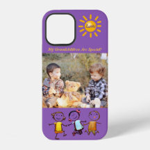 My Grandchildren Custom Photo Phone Case
