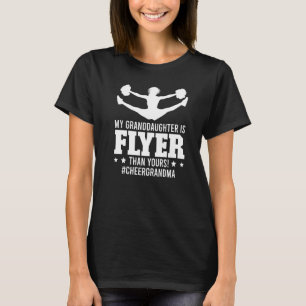 My Granddaughter Cheer Grandma Cheerleading Grandm T-Shirt