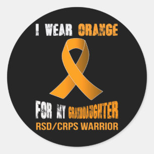 My Granddaughter - My Rsdcrps Warrior Classic Round Sticker