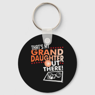 My Granddaughter - Sketll Grandpa And Grandma T Sh Keychain