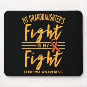 My Granddaughter's Fight Is My Fight Leukaemia Awa Mouse Pad