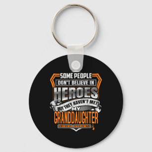 My Granddaughters Fight Is My Fight Leukaemia Awar Keychain