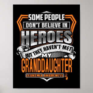 My Granddaughters Fight Is My Fight Leukaemia Awar Poster