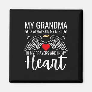 My Grandma Guardian Angel Heaven Memorial Love Magnet