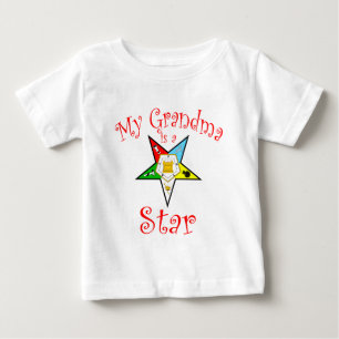 My Grandma is a Star Baby T-Shirt