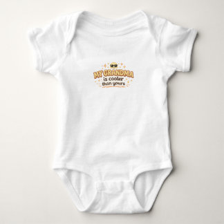 My Grandma Is Cooler Than Yours Baby Bodysuit