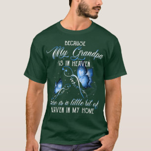 My Grandma is Guardian Angel In Memories of Grandp T-Shirt