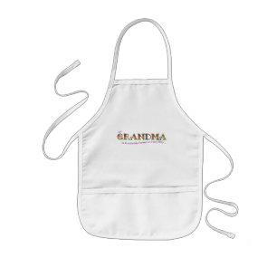 MY GRANDMA IS PRACTICALLY PERFECT IN EVERY WAY... KIDS APRON