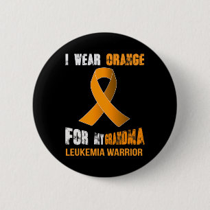 MY GRANDMA - MY LEUKEMIA WARRIOR 2 INCH ROUND BUTTON