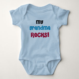 My Grandma Rocks Baby Bodysuit
