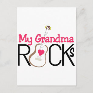 My Grandma Rocks Postcard