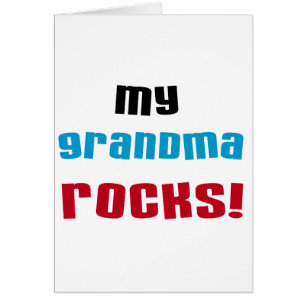 My Grandma Rocks T-shirts et cadeaux