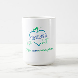 My Grandpa Is the Best – Bilingual Gift Design Coffee Mug