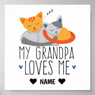 My Grandpa Loves Me Poster