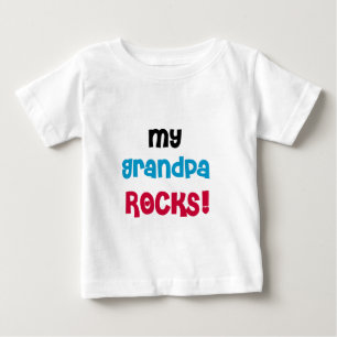 My Grandpa Rocks Baby T-Shirt