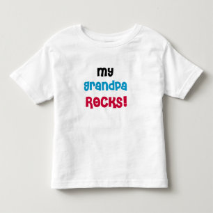 My Grandpa Rocks Toddler T-shirt