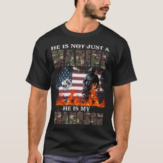 My Grandson Is A Marine Proud Grandma, Marine TL T-Shirt