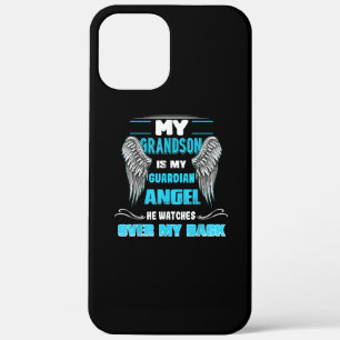My Grandson Is My Guardian Angel iPhone 12 Pro Max Case