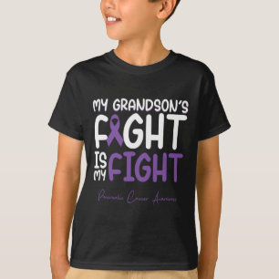 My Grandson's Fight is My Fight Pancreatic Cancer  T-Shirt