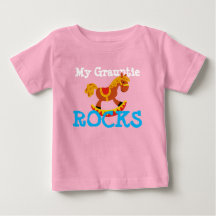 "My Grauntie Rocks!" Baby T-Shirt