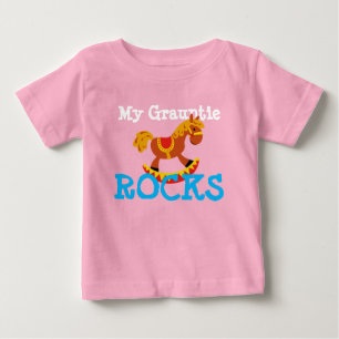 "My Grauntie Rocks!" Baby T-Shirt