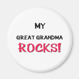 My Great Grandma Rocks Magnet