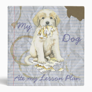 My Great Pyrenees Ate My Lesson Plan Binder