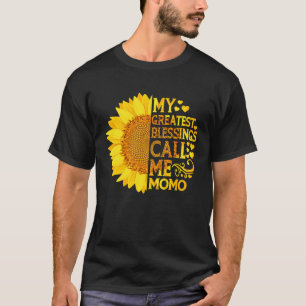My Greatest Blessings Call Me Momo   Mother s Day T-Shirt