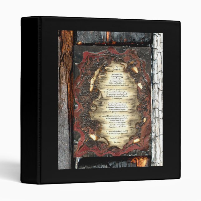 My Greatest Sin Binder (Front/Spine)