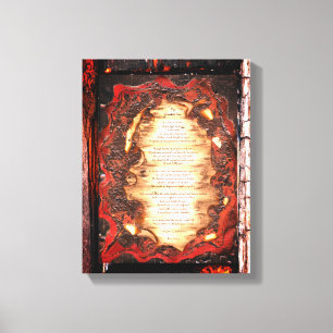My Greatest Sin Canvas Print