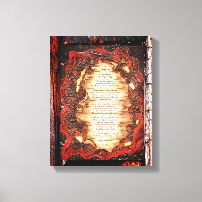 My Greatest Sin Canvas Print (Front)