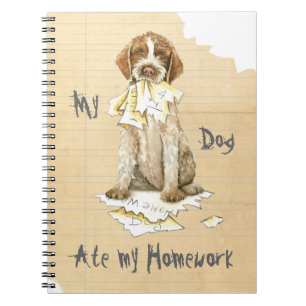 My Griffon Ate my Homework Notebook