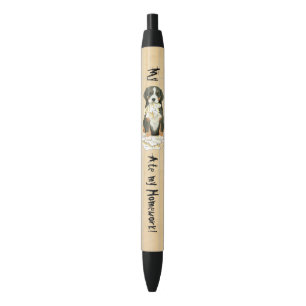 My GSMD Ate My Homework Black Ink Pen