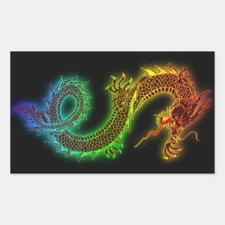 My Guard Dog is a Dragon Sticker