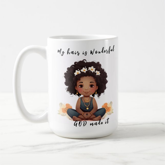 My hair is Wonderful Mug (Left)