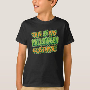 My Halloween Costume Kids Dark T-Shirt