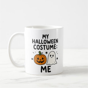 My Halloween Costume Me Funny Illustration Coffee Mug