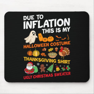 My Halloween Thanksgiving Christmas Costume Men Wo Mouse Pad