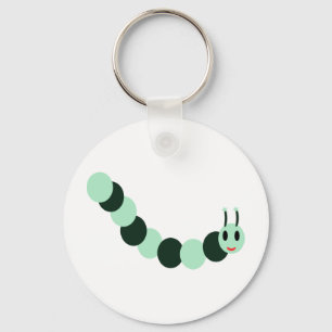 My Happy Caterpillar Keychain