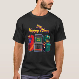 My Happy Place 80s 90s Memories Nostalgic Retro Te T-Shirt