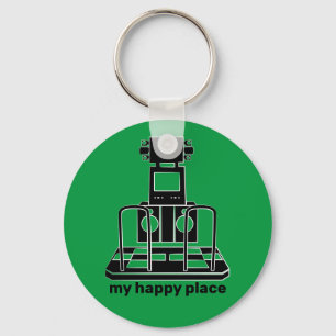 My Happy Place Keychain