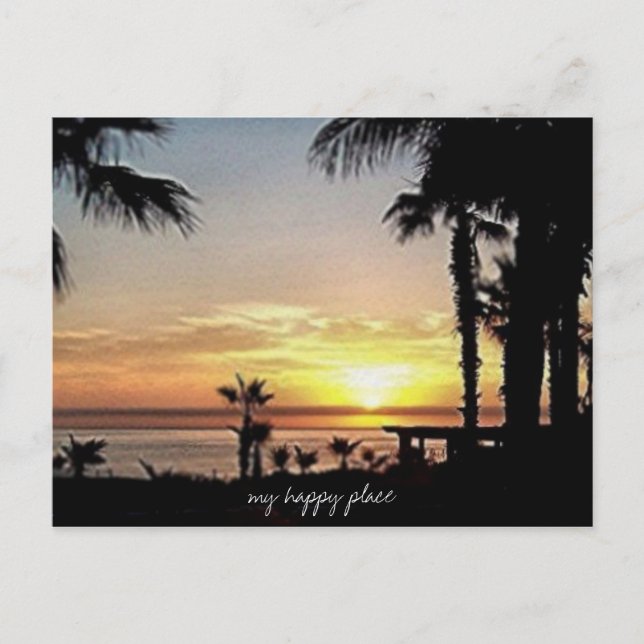my happy place mexico postcard (Front)