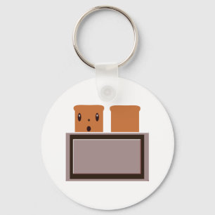 My Happy Toaster Keychain