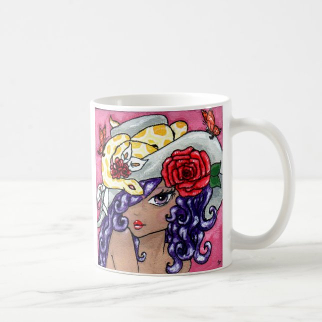 "My Hat Is Fabulous!" Mug (Right)