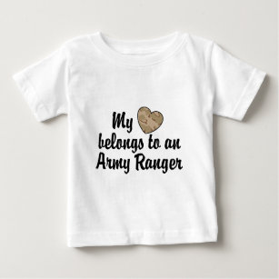 My Heart Army Ranger Baby T-Shirt
