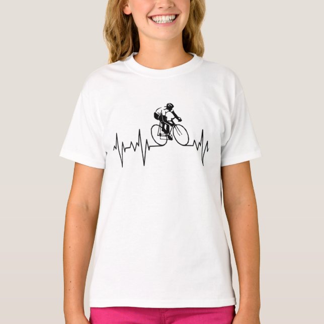 My Heart Beats for Cycling T-Shirt (Front)